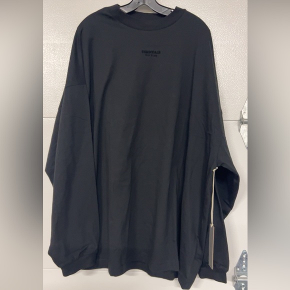 Fear of God Essentials Long Sleeve Cotton T-Shirt - Picture 7 of 8